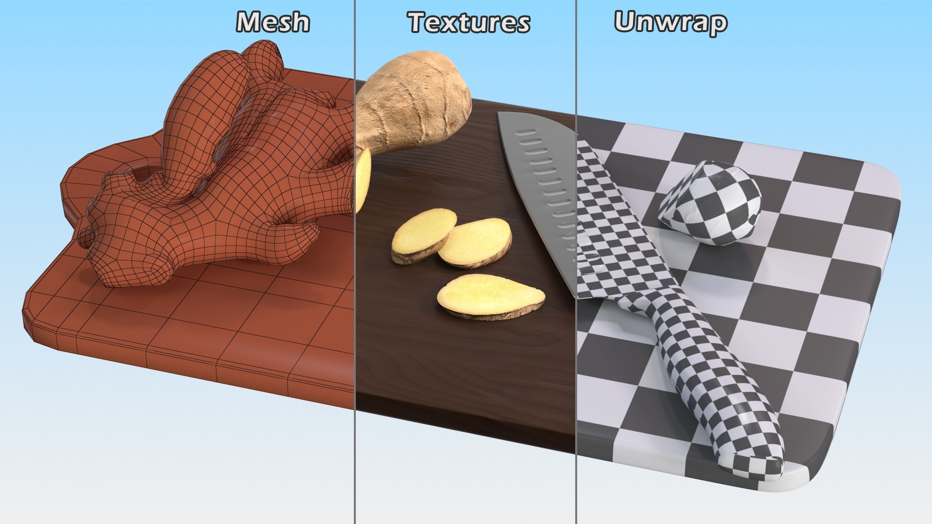 Sliced Ginger Cutting Board 3D model https://p.turbosquid.com/ts-thumb/VB/MZIsSG/yG/slicedgingercuttingboard3dsmodel015/jpg/1651226696/1920x1080/fit_q87/2680792208c375d01546bf285c1d8753d3350f66/slicedgingercuttingboard3dsmodel015.jpg