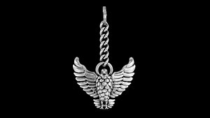 3D Dove key holder