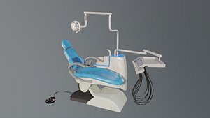Realistic Dental Operating Unit 3D model 3D