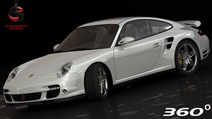porsche 911 turbo 2006 3d max