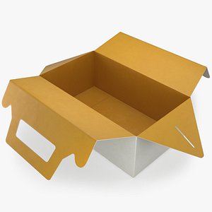 Food Box Open 02 3D model