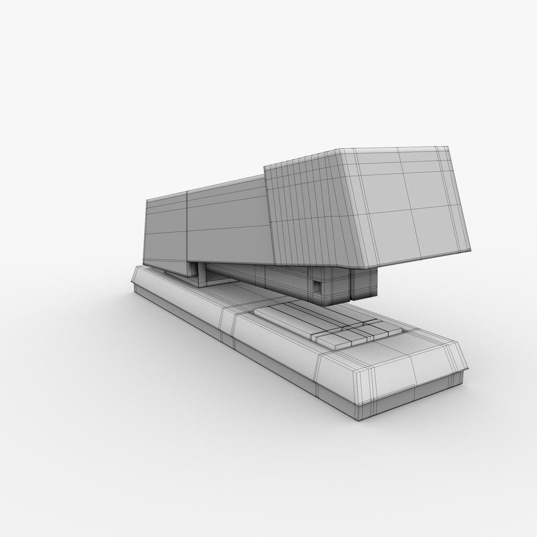 Stapler Staple 3d Model