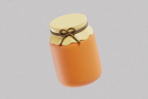 3D Honey Jar