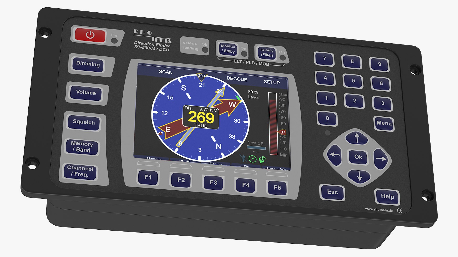 3D rhotheta rt 500m sar - TurboSquid 1635720