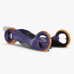 Futuristic Racing Supercar Concept
