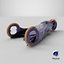 3D Futuristic Racing Supercar Concept model
