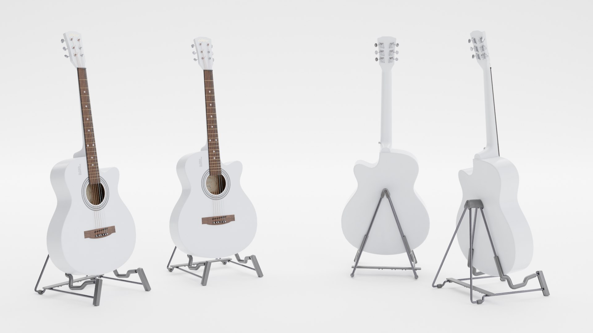 Elitaro E401OC Guitar 3D Model - TurboSquid 1783793