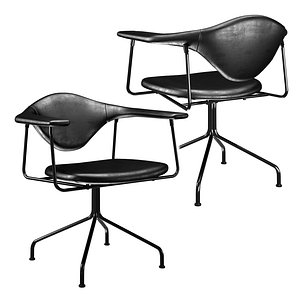 gubi masculo dining chair 3D model