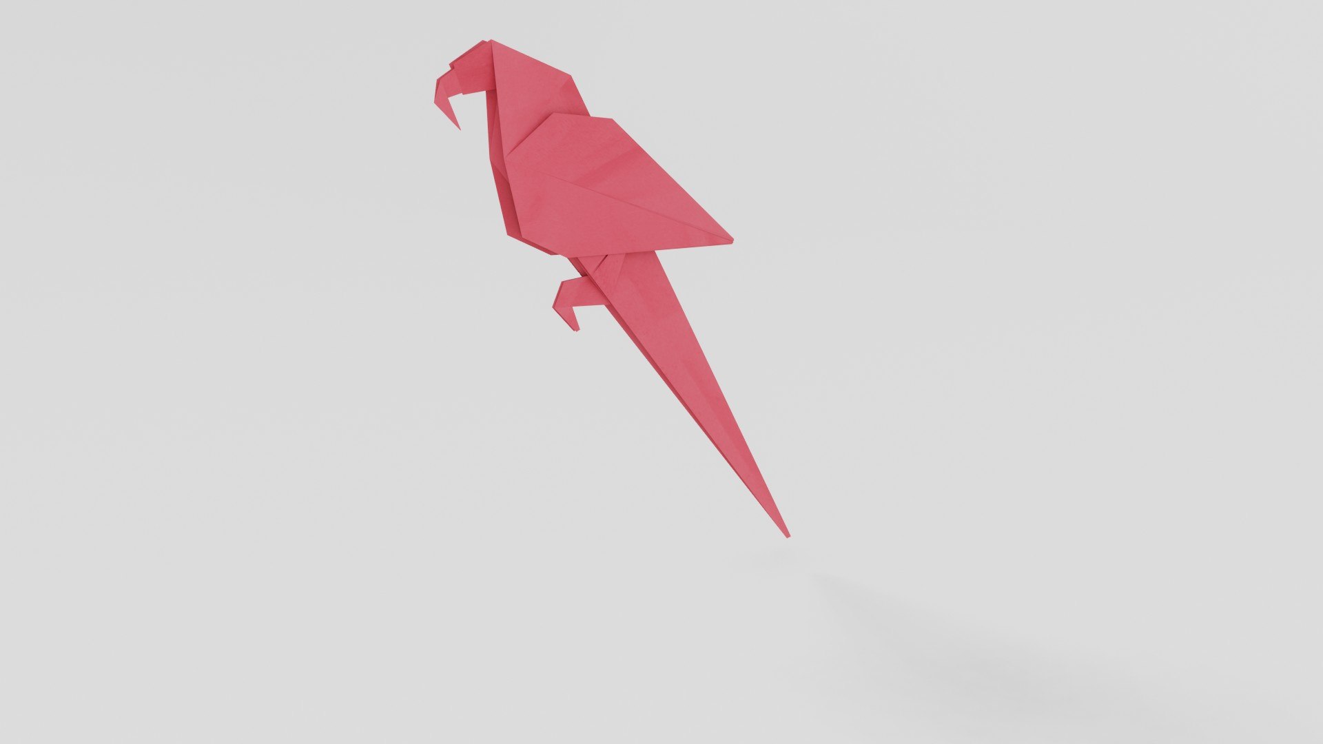 Origami Parrot 3D model https://p.turbosquid.com/ts-thumb/VB/thYmWl/Ne/parrot10/jpg/1684505743/1920x1080/fit_q87/6dcec9079594de331c05b3605bb167c9cb55fe57/parrot10.jpg