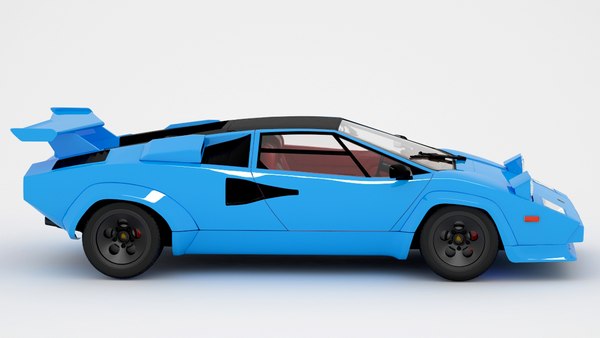 3D Lamborghini Countach 1985 - TurboSquid 2023143