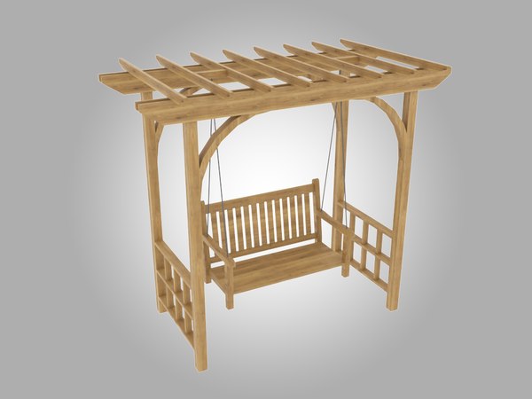 pergola furniture 3D model