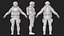 Soldato militare 03 - Personaggio tattico pronto per il gioco, modello 3D low-poly