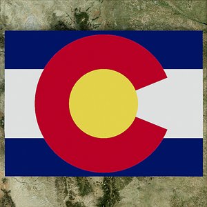 State of Colorado 3D model