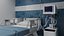 Modern Hospital Ward 3D model
