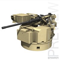 Remote weapon station (RWS) - Browning M2