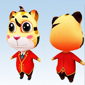 3D character blender includes