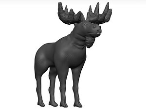 3D Moose Stl