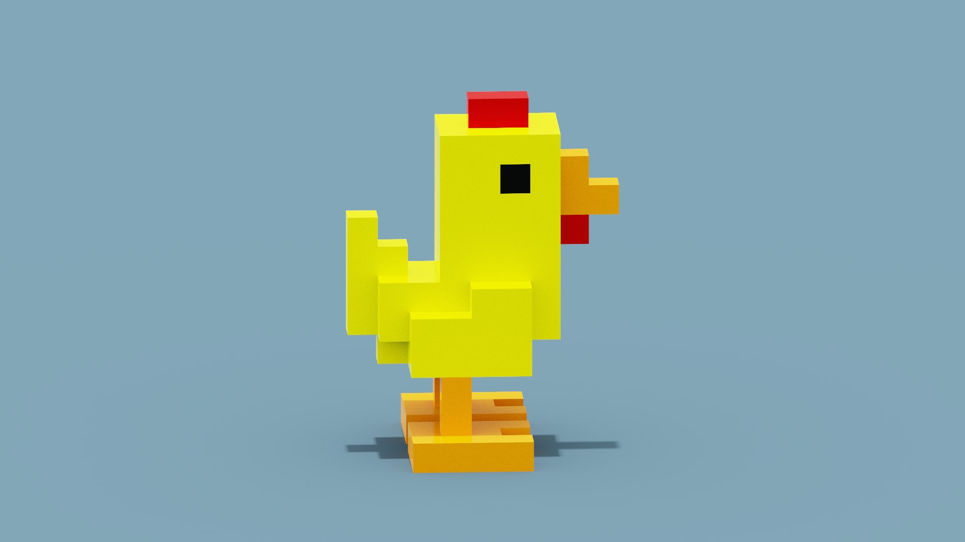 Voxel Chicken Model - TurboSquid 1902256