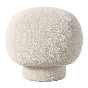 Pouf Koto Cozy Ivory 3D