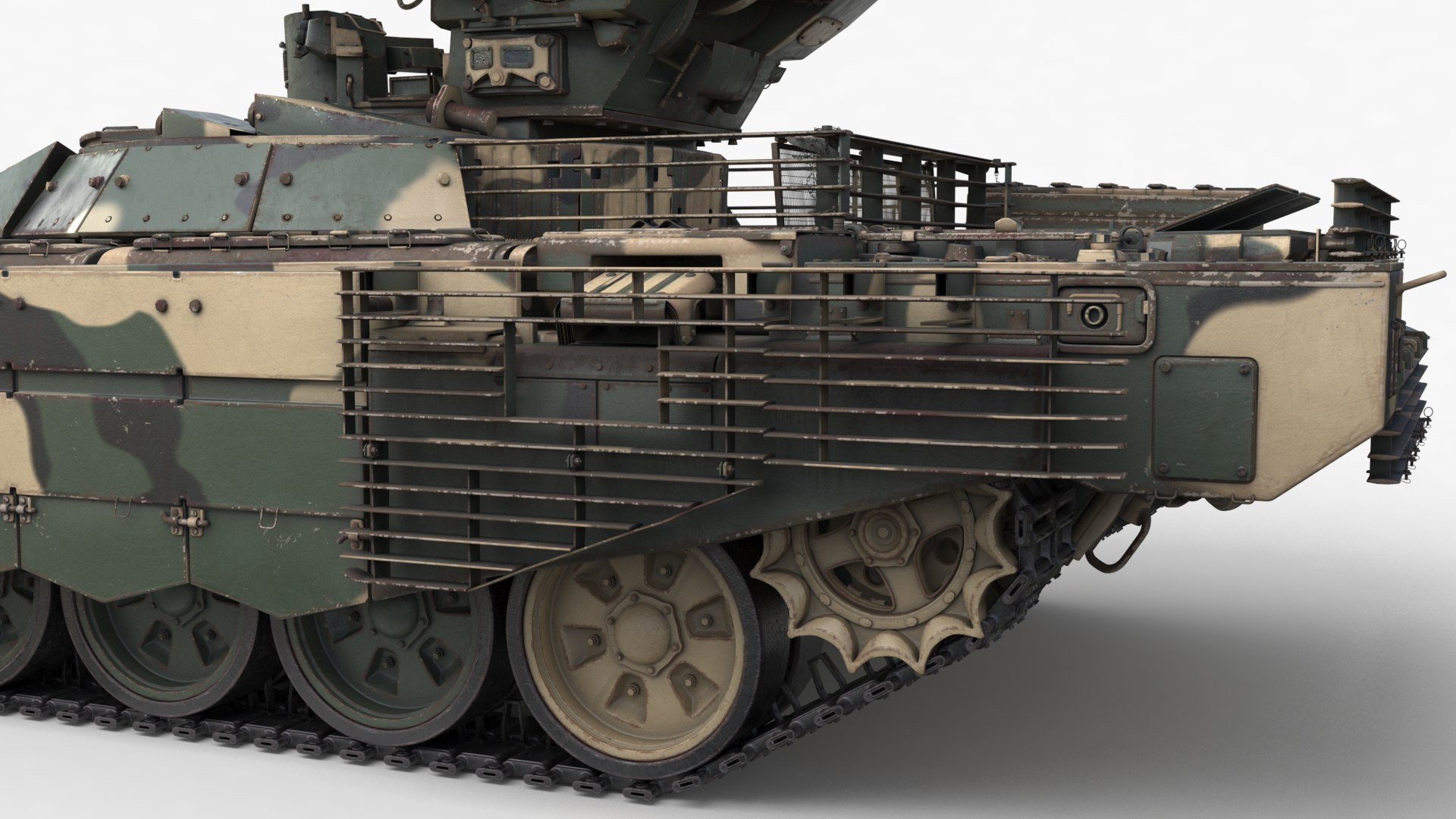 3D Tank Terminator BMP 72 Camouflage - TurboSquid 2029429