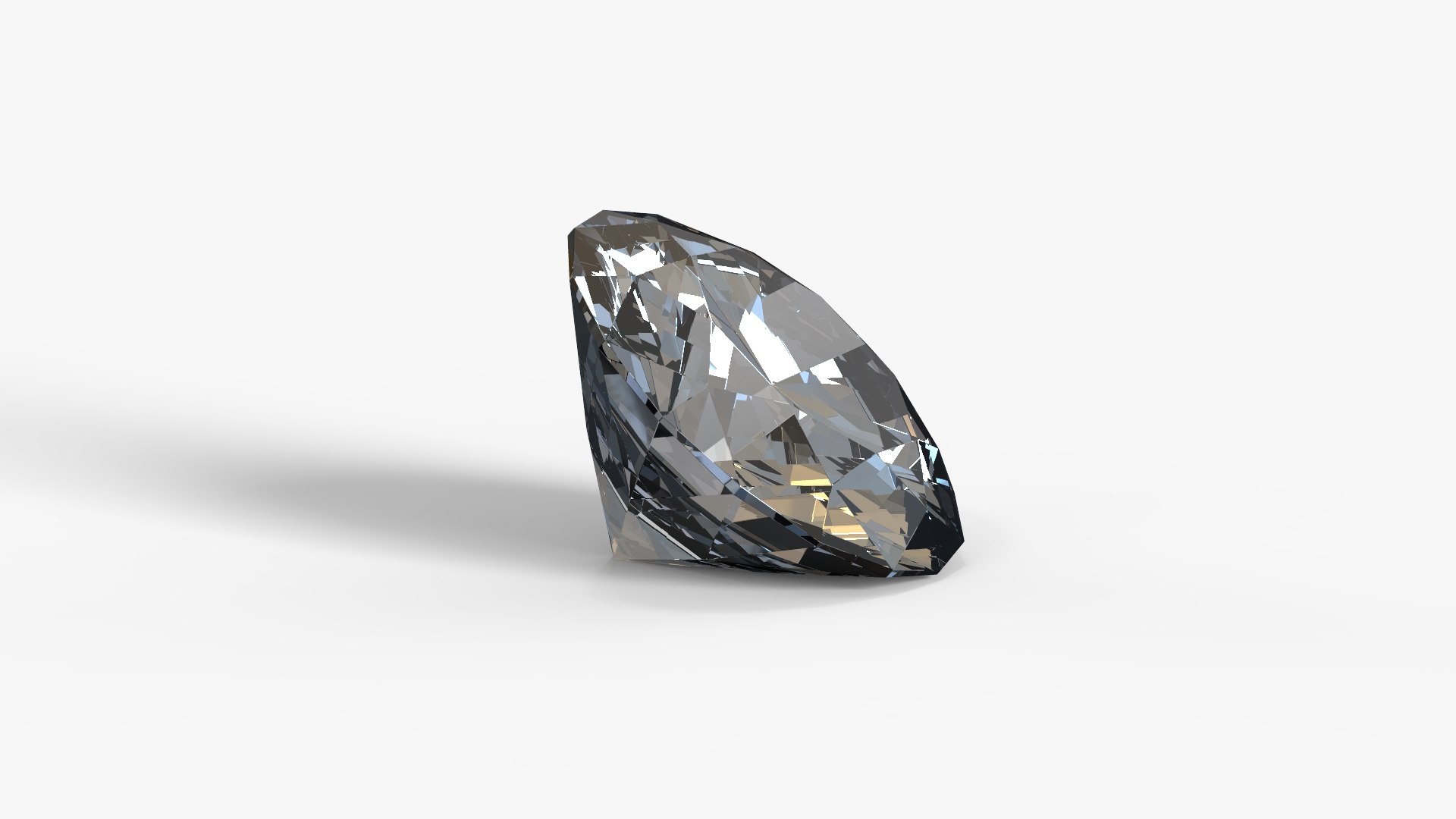 3D Diamond Piece Model - TurboSquid 1612888