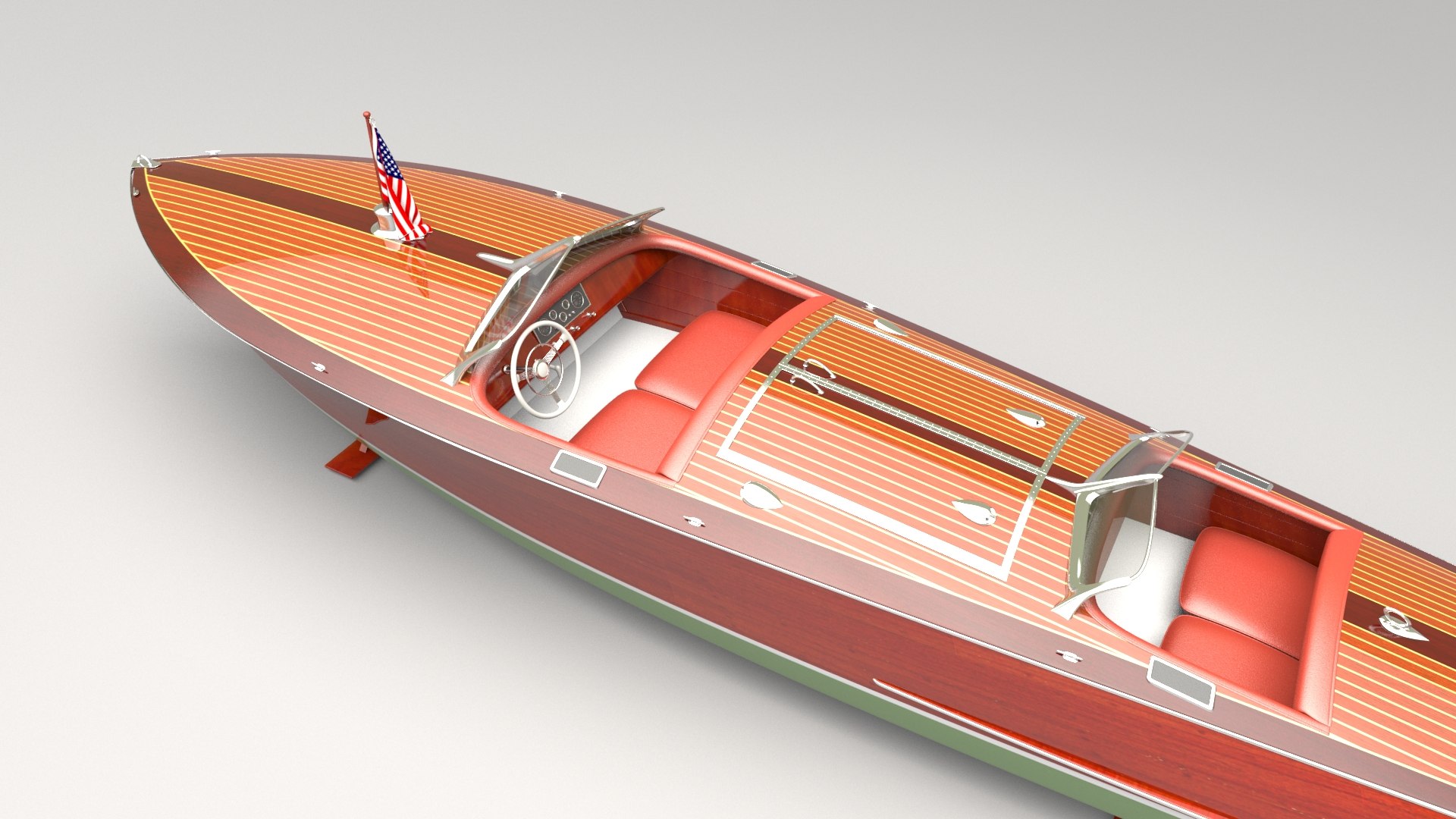 Runabout 1936 3D Model - TurboSquid 1665151