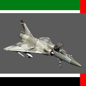 Mirage 2000 UAE 3D