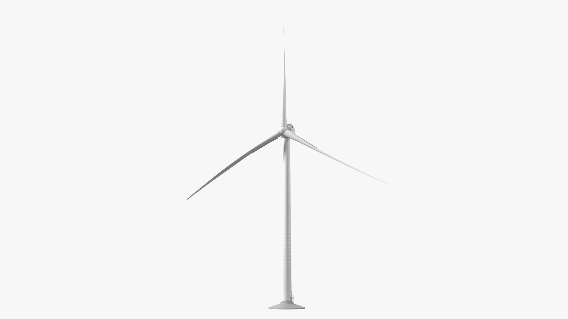 Giant Wind Turbine 3D model preview