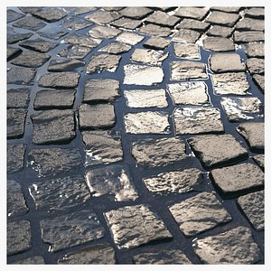 Material of wet radial paving 01