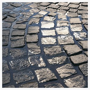 Material of wet radial paving 01