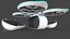 Delivery Dron Quadrocopter Concept