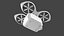 Delivery Dron Quadrocopter Concept