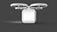 Delivery Dron Quadrocopter Concept