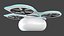 Delivery Dron Quadrocopter Concept