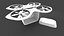 Delivery Dron Quadrocopter Concept