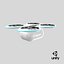 Delivery Dron Quadrocopter Concept