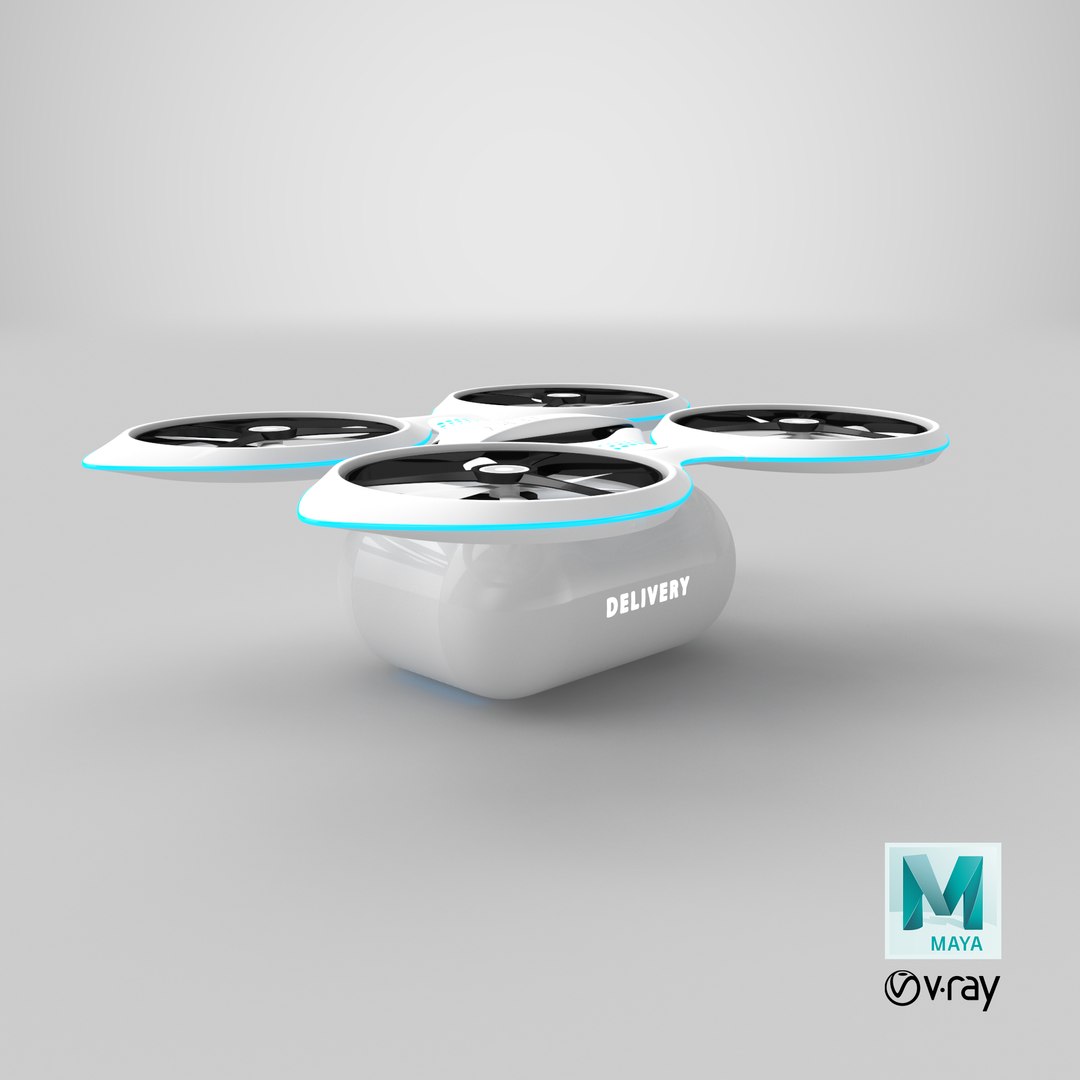Delivery Dron Quadrocopter Concept 3D model https://p.turbosquid.com/ts-thumb/VC/eYrGgK/M7/stemcell_maya_vray_render/png/1635771871/1920x1080/fit_q87/0d88b960bcbc4feeaa38718a498ecd0f6ffe716c/stemcell_maya_vray_render.jpg