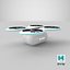 Delivery Dron Quadrocopter Concept