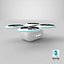 Delivery Dron Quadrocopter Concept