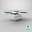 Delivery Dron Quadrocopter Concept