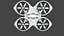 Delivery Dron Quadrocopter Concept