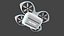 Delivery Dron Quadrocopter Concept