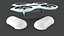 Delivery Dron Quadrocopter Concept