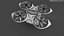 Delivery Dron Quadrocopter Concept