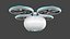 Delivery Dron Quadrocopter Concept