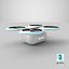 Delivery Dron Quadrocopter Concept