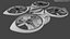 Delivery Dron Quadrocopter Concept