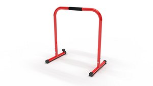 3D fitness parallel bar model