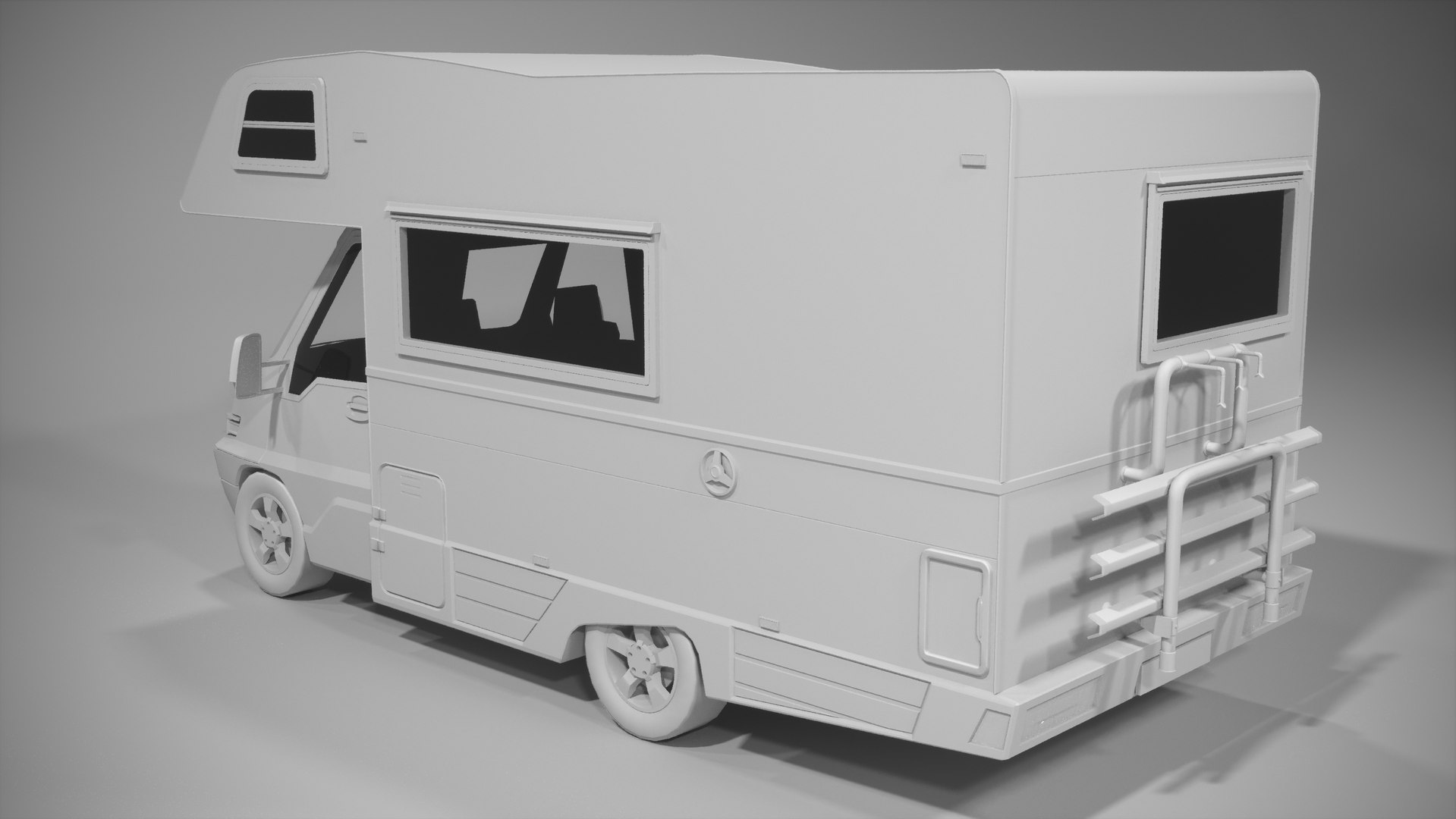 Generic Lowpoly European Recreational Vehicle 3D Model - TurboSquid 2392670
