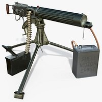 Machine Gun 8K PBR Textures